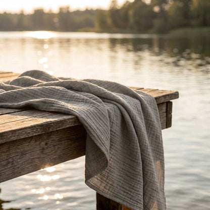 Plaid Coton Doux – Léger, naturel et ultra-confortable