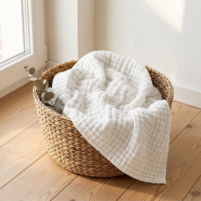 Plaid Coton Doux – Léger, naturel et ultra-confortable
