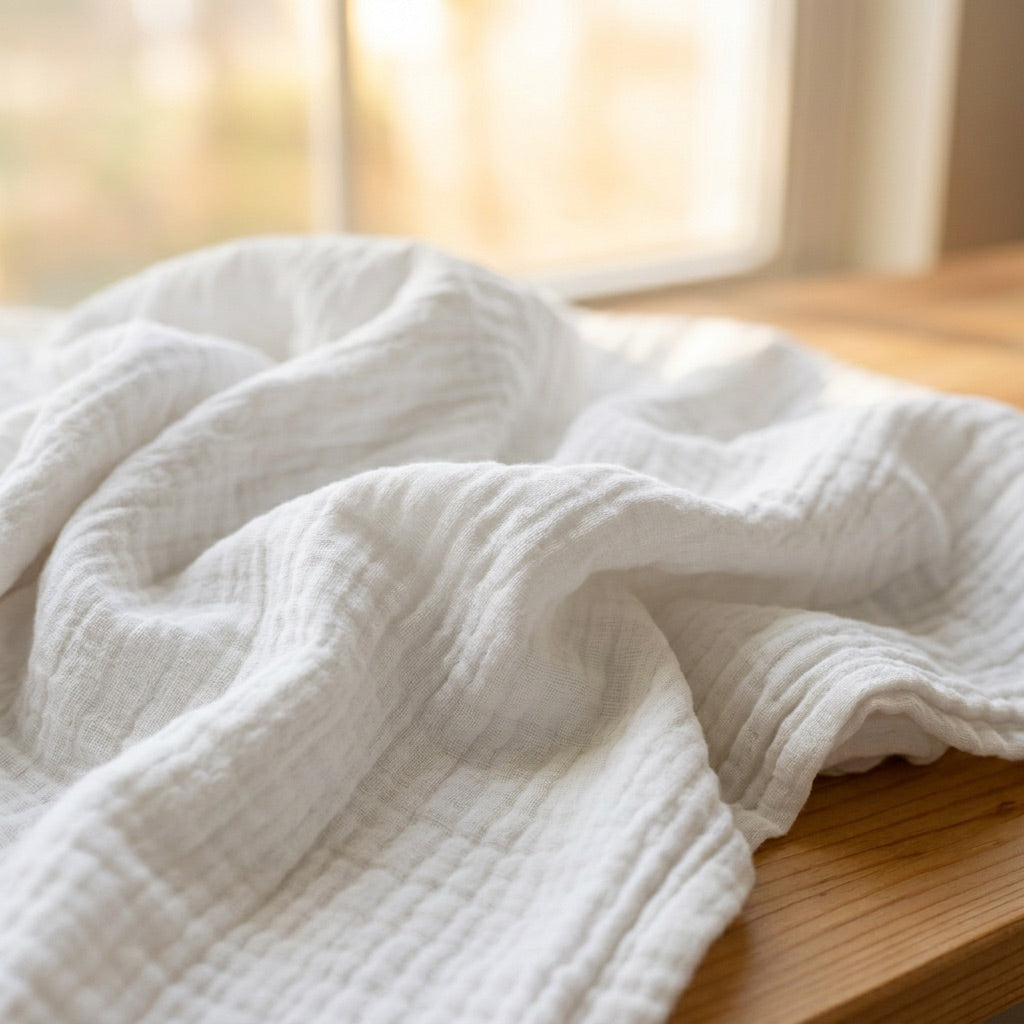 Plaid Coton Doux – Léger, naturel et ultra-confortable