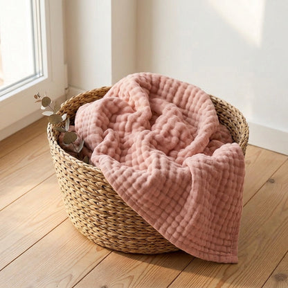 Plaid Coton Doux – Léger, naturel et ultra-confortable