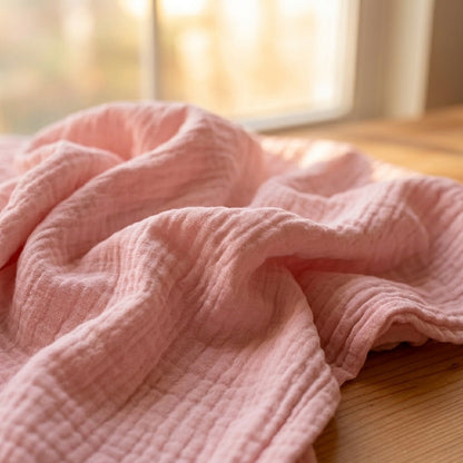Plaid Coton Doux – Léger, naturel et ultra-confortable