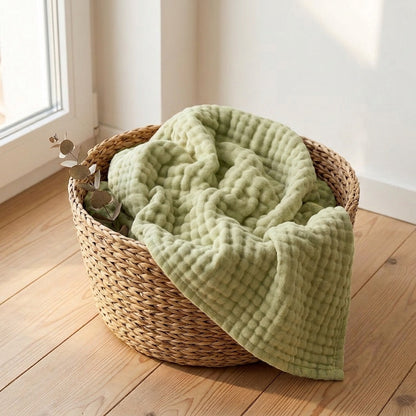 Plaid Coton Doux – Léger, naturel et ultra-confortable