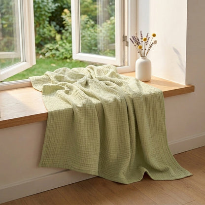 Plaid Coton Doux – Léger, naturel et ultra-confortable