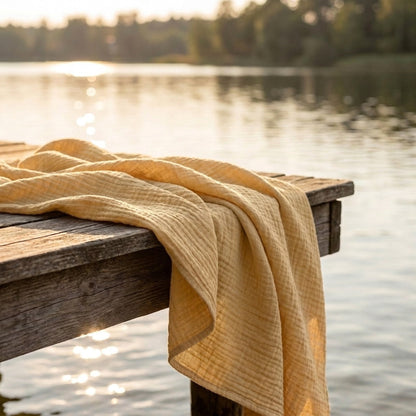 Plaid Coton Doux – Léger, naturel et ultra-confortable