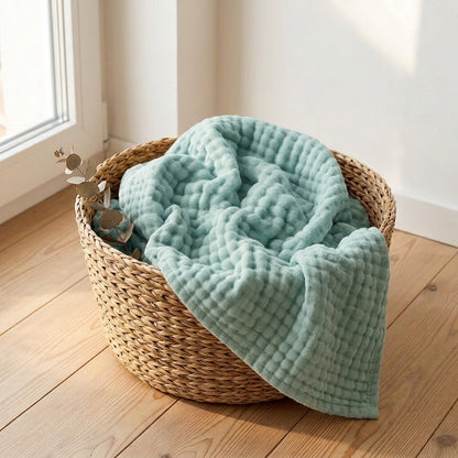 Plaid Coton Doux – Léger, naturel et ultra-confortable