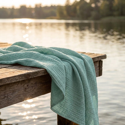 Plaid Coton Doux – Léger, naturel et ultra-confortable
