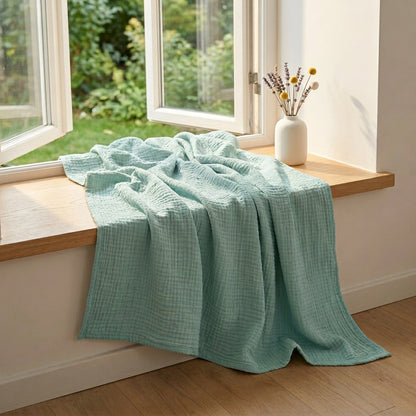 Plaid Coton Doux – Léger, naturel et ultra-confortable