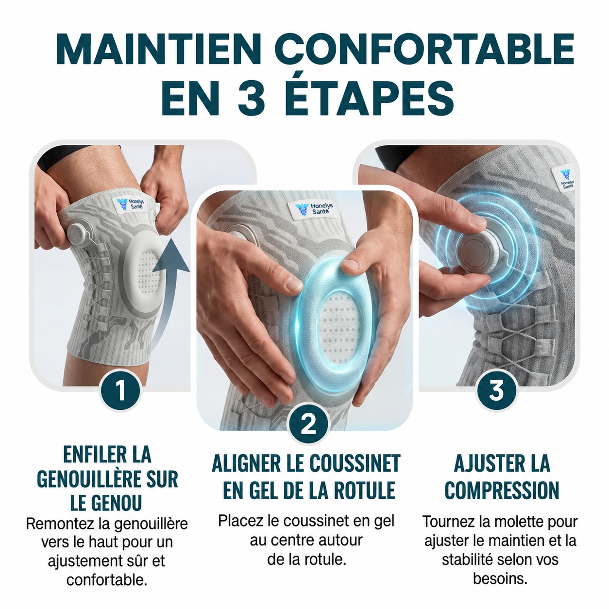 Genouillère orthopédique