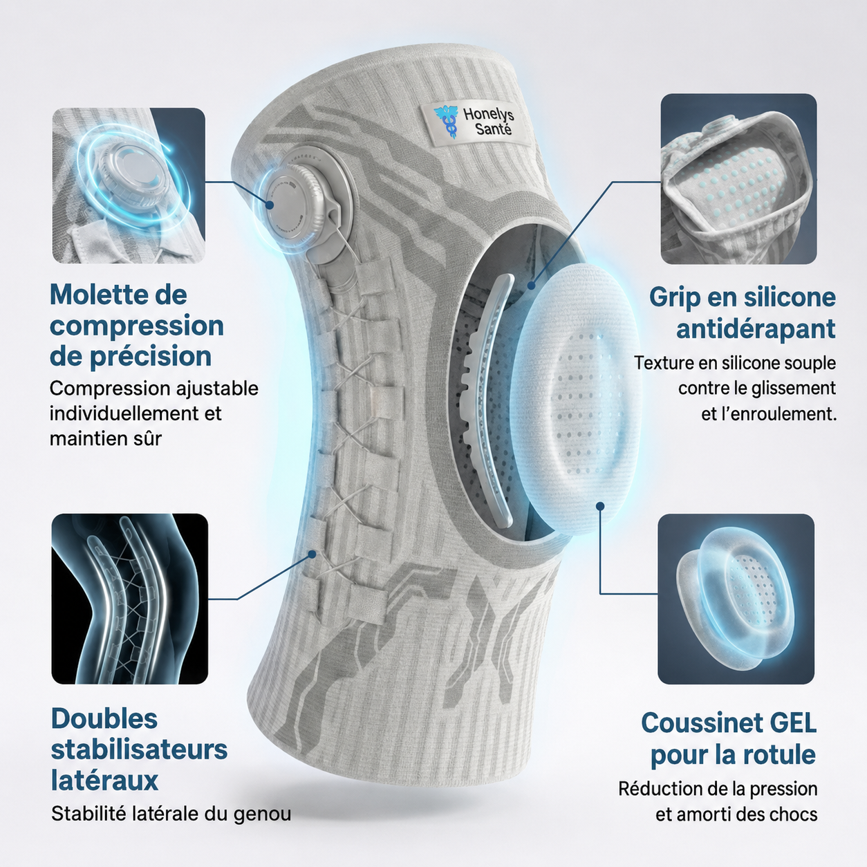 Genouillère orthopédique