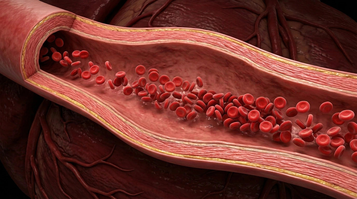 Verengte Arterien und vergrößerte Prostata