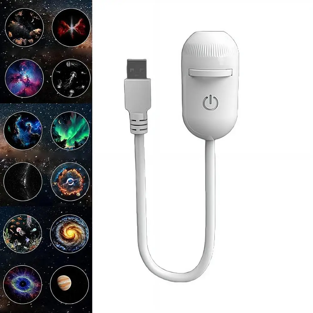 2-in-1 Galaxy Projector with Starry Sky Design and Night Light – Image 2